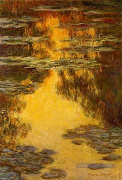  claude - Nymphéas XI Claude Monet Fleurs impressionnistes